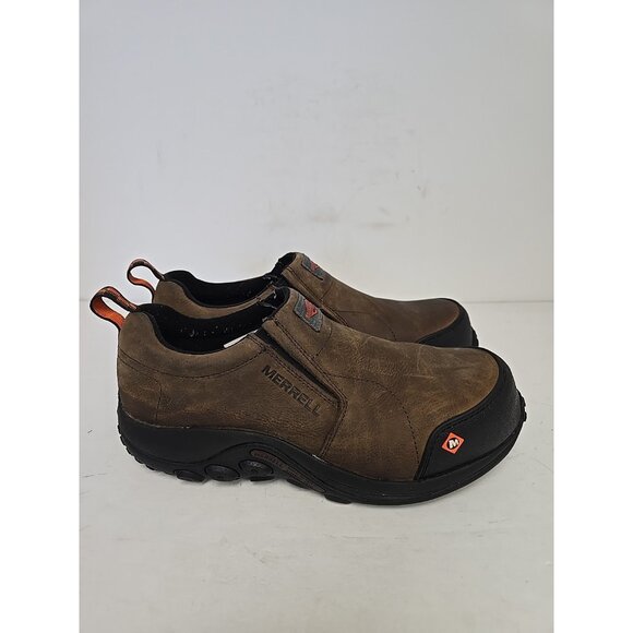 Merrell Men's Jungle Moc LTR CT CSA Work Shoes J003345W Brown Size 10W - Picture 2 of 8